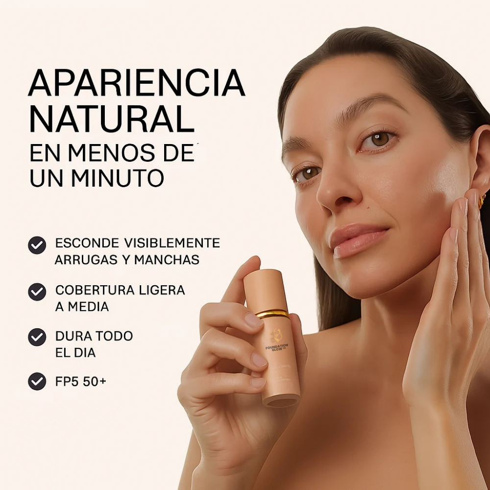 Foundation Glow™ Base de Maquillaje 4 en 1