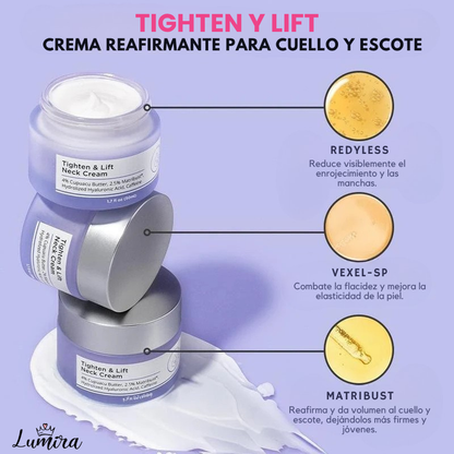 Tighten y Lift™ - Crema Reafirmante de cuello y escote