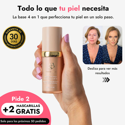 Base de Maquillaje 4 en 1 con SPF 50+