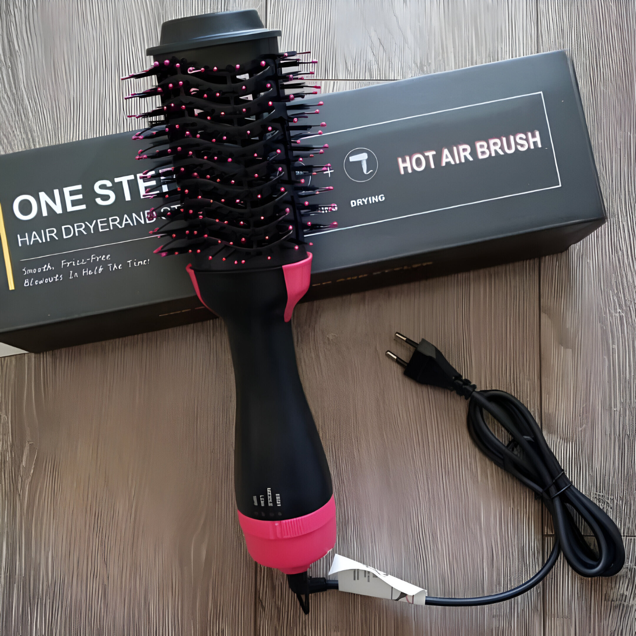 One Step™ Cepillo Secador 4 en 1 – Peinado Rápido y Eficiente