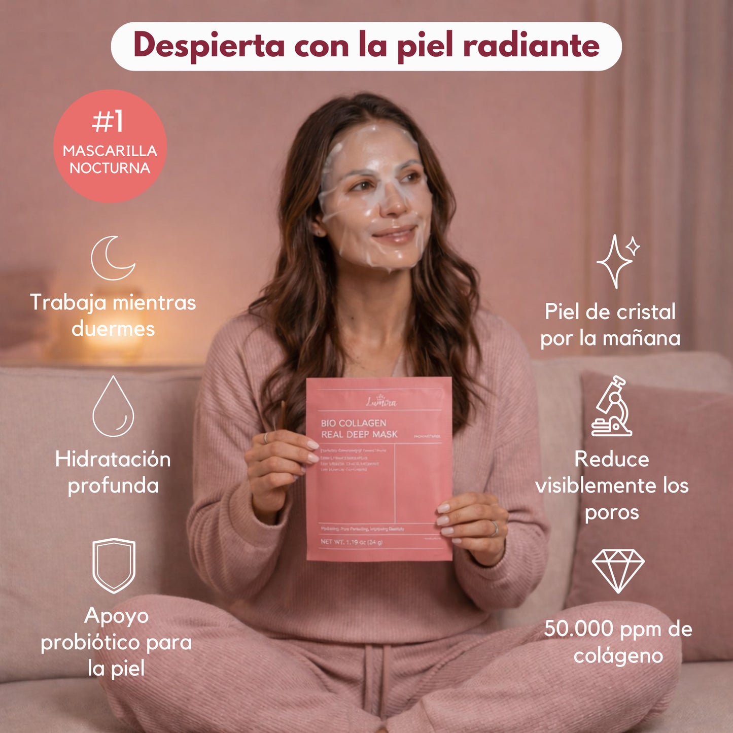 PACK Mascarillas de biocolágeno