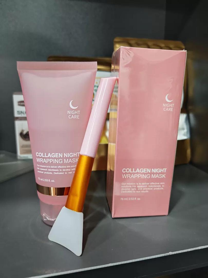 CrystalFace™ - Mascarilla Facial Rejuvenecedora con Colágeno